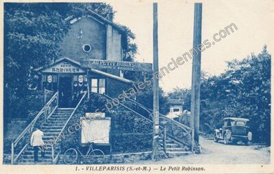 Carte postale ancienne Le Petit Robinson — Villeparisis (Seine-et-Marne)
