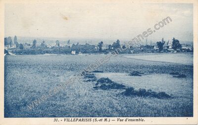Carte postale ancienne Vue d'ensemble — Villeparisis (Seine-et-Marne)