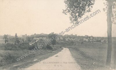 Carte postale ancienne Vue Générale — Villeparisis (Seine-et-Marne)