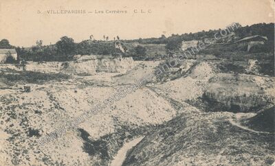 Carte postale ancienne Les Carrières — Villeparisis (Seine-et-Marne)