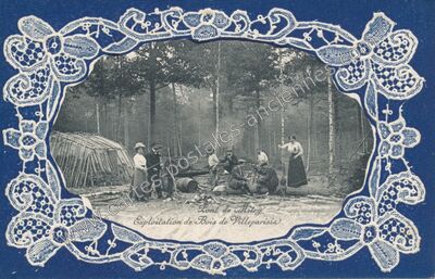 Carte postale ancienne Pont de Mitry — Villeparisis (Seine-et-Marne)