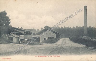 Carte postale ancienne La Plâtrière — Villeparisis (Seine-et-Marne)