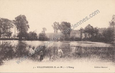 Carte postale ancienne L'Etang — Villeparisis (Seine-et-Marne)