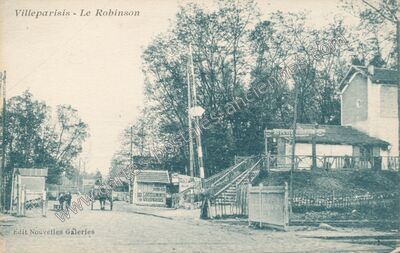 Carte postale ancienne Le Robinson — Villeparisis (Seine-et-Marne)