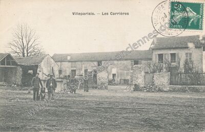 Carte postale ancienne Les Carrières — Villeparisis (Seine-et-Marne)