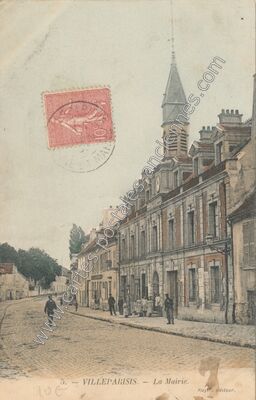 Carte postale ancienne La Mairie — Villeparisis (Seine-et-Marne)
