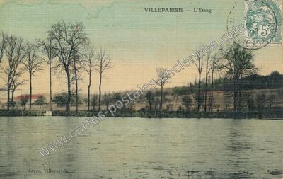 Carte postale ancienne L'Etang — Villeparisis (Seine-et-Marne)