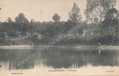 Carte postale ancienne L'Etang — Villeparisis (Seine-et-Marne)