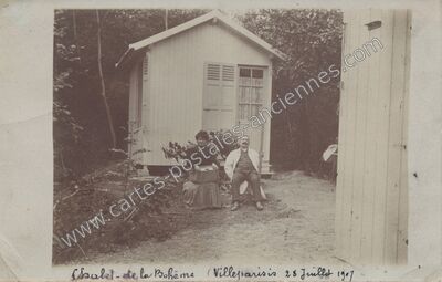 Carte postale ancienne Chalet de la Bohème — Villeparisis (Seine-et-Marne)