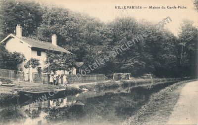 Carte postale ancienne Maison du Garde-Pêche — Villeparisis (Seine-et-Marne)