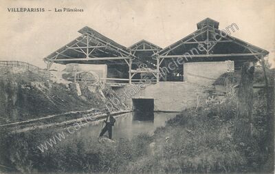Carte postale ancienne Les Plâtrières — Villeparisis (Seine-et-Marne)