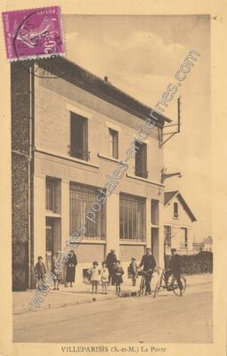Carte postale ancienne La Poste — Villeparisis (Seine-et-Marne)