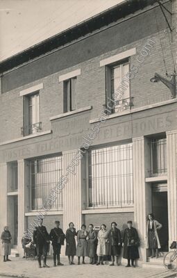 Carte postale ancienne Postes Télégraphes Téléphones — Villeparisis (Seine-et-Marne)