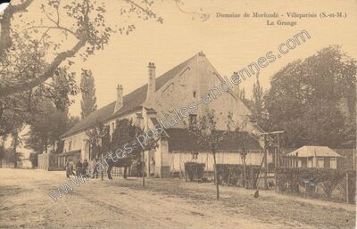 Carte postale ancienne Domaine de Morfondé — Villeparisis (Seine-et-Marne)