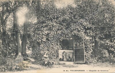 Carte postale ancienne Chapelle de Grosbois — Villeparisis (Seine-et-Marne)