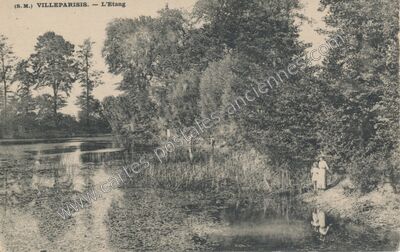 Carte postale ancienne L'Etang — Villeparisis (Seine-et-Marne)