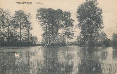 Carte postale ancienne L'Étang — Villeparisis (Seine-et-Marne)