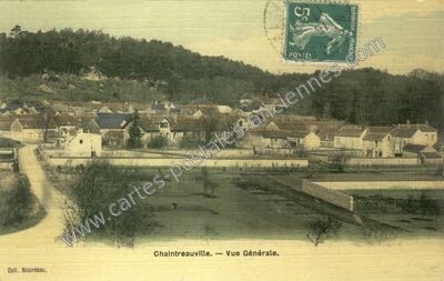 Carte postale ancienne Chaintreauville — Saint-Pierre-lès-Nemours (Seine-et-Marne)