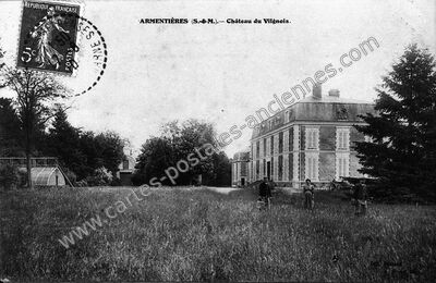 Carte postale ancienne Armentieres — Armentières-en-Brie (Seine-et-Marne)