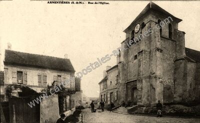 Carte postale ancienne Armentieres — Armentières-en-Brie (Seine-et-Marne)