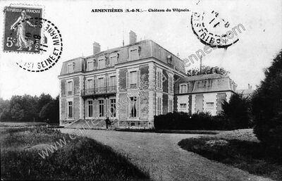 Carte postale ancienne Armentieres — Armentières-en-Brie (Seine-et-Marne)