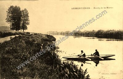 Carte postale ancienne Armentieres — Armentières-en-Brie (Seine-et-Marne)