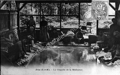 Carte postale ancienne Brou — Brou-sur-Chantereine (Seine-et-Marne)