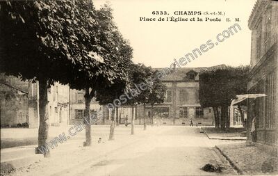 Carte postale ancienne Champs — Champs-sur-Marne (Seine-et-Marne)