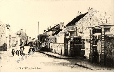 Carte postale ancienne Chaumes — Chaumes-en-Brie (Seine-et-Marne)