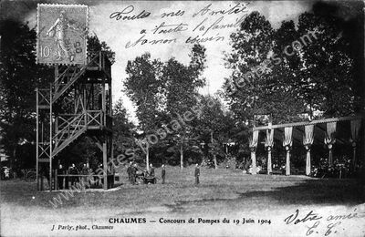 Carte postale ancienne Chaumes — Chaumes-en-Brie (Seine-et-Marne)