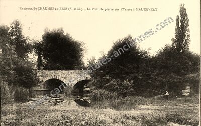 Carte postale ancienne Maurevert — Chaumes-en-Brie (Seine-et-Marne)