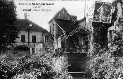 Carte postale ancienne Vasset — Crouy-sur-Ourcq (Seine-et-Marne)