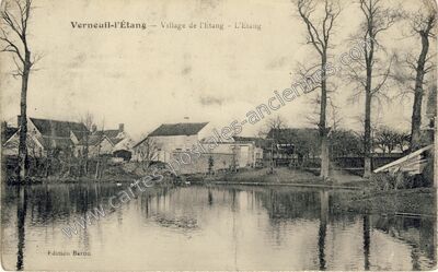 Carte postale ancienne l'Etang — Verneuil-l'Étang (Seine-et-Marne)