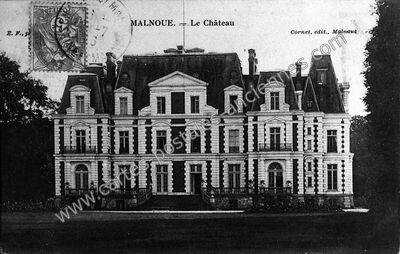 Carte postale ancienne Malnoue — Émerainville (Seine-et-Marne)
