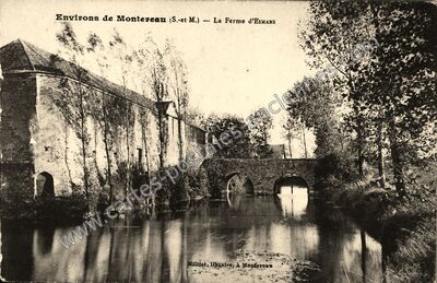 Carte postale ancienne La Ferme d'ESMANS — Esmans (Seine-et-Marne)