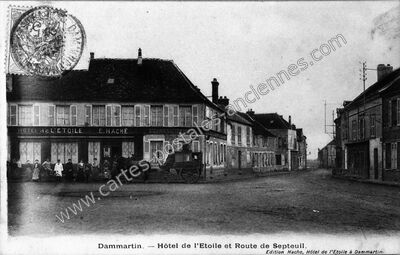 Carte postale ancienne Dammartin — Fontenay-Trésigny (Seine-et-Marne)