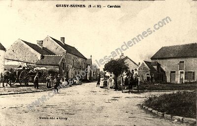 Carte postale ancienne Cordon — Grisy-Suisnes (Seine-et-Marne)
