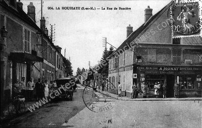 Carte postale ancienne La Houssaye — La Houssaye-en-Brie (Seine-et-Marne)