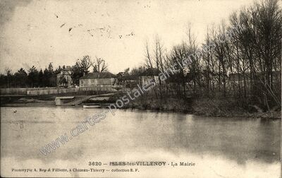 Carte postale ancienne La Mairie — Isles-lès-Villenoy (Seine-et-Marne)
