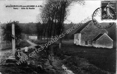 Carte postale ancienne Courcelles Sous Jouarre — Jouarre (Seine-et-Marne)