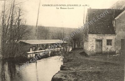 Carte postale ancienne Courcelles sous Jouarre — Jouarre (Seine-et-Marne)
