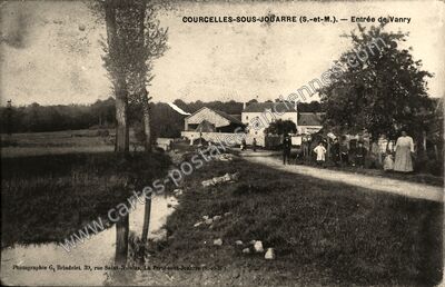 Carte postale ancienne Courcelles sous Jouarre — Jouarre (Seine-et-Marne)