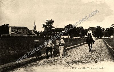 Carte postale ancienne Vue générale — Juilly (Seine-et-Marne)
