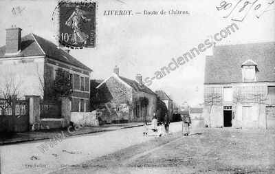 Carte postale ancienne Liverdy — Liverdy-en-Brie (Seine-et-Marne)