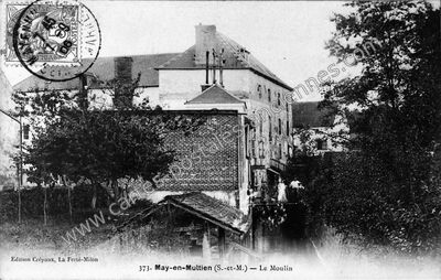 Carte postale ancienne Le Moulin — May-en-Multien (Seine-et-Marne)