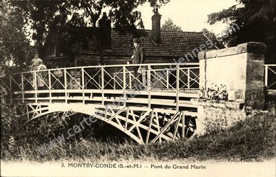 Carte postale ancienne Montry Conde — Montry (Seine-et-Marne)