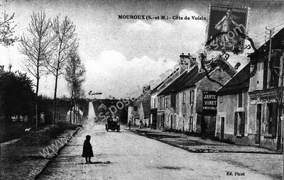 Carte postale ancienne Côte de Voisin — Mouroux (Seine-et-Marne)