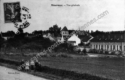 Carte postale ancienne Vue générale — Mouroux (Seine-et-Marne)