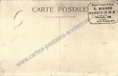 Carte postale ancienne Nangis — Nangis (Seine-et-Marne)