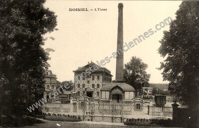 Carte postale ancienne L'Usine — Noisiel (Seine-et-Marne)